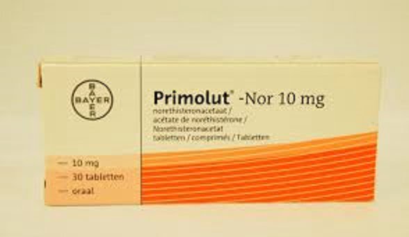 حبوب منع الدورة الشهرية Primolut وآثارها الجانبية